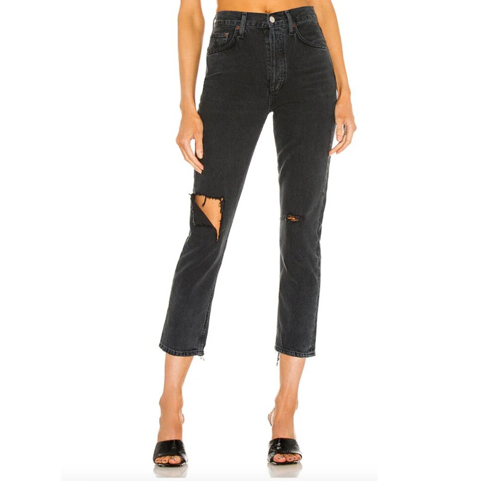 Agolde | Riley High Rise Straight Crop Pant